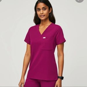 Figs Retired color- Dark Magenta